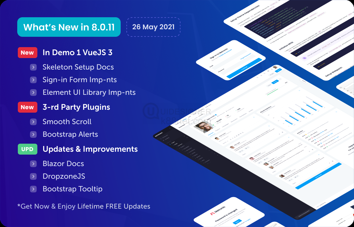 Metronic | Bootstrap HTML, VueJS, React, Angular, Asp.Net, Django & Laravel Admin Dashboard Theme - 42