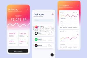 app ui分析图表设计源文件 .fig素材
