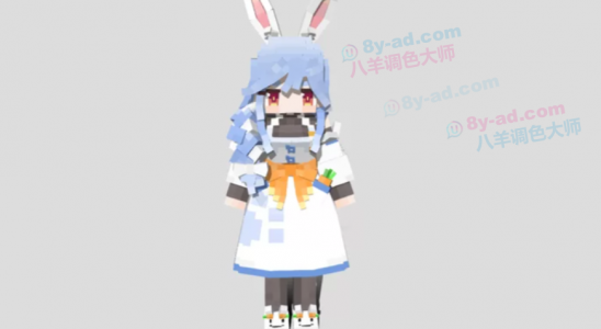 YSM PekoMama-兔田佩克拉hololive  史蒂夫模型 下载