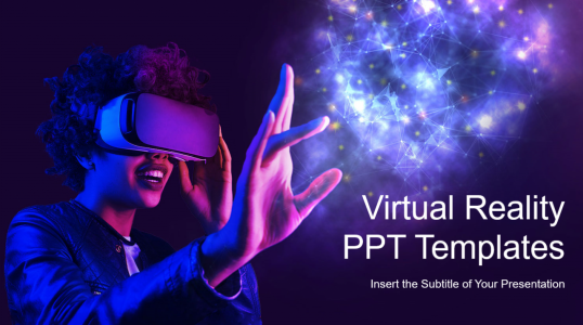 虚拟现实技术PPT模板